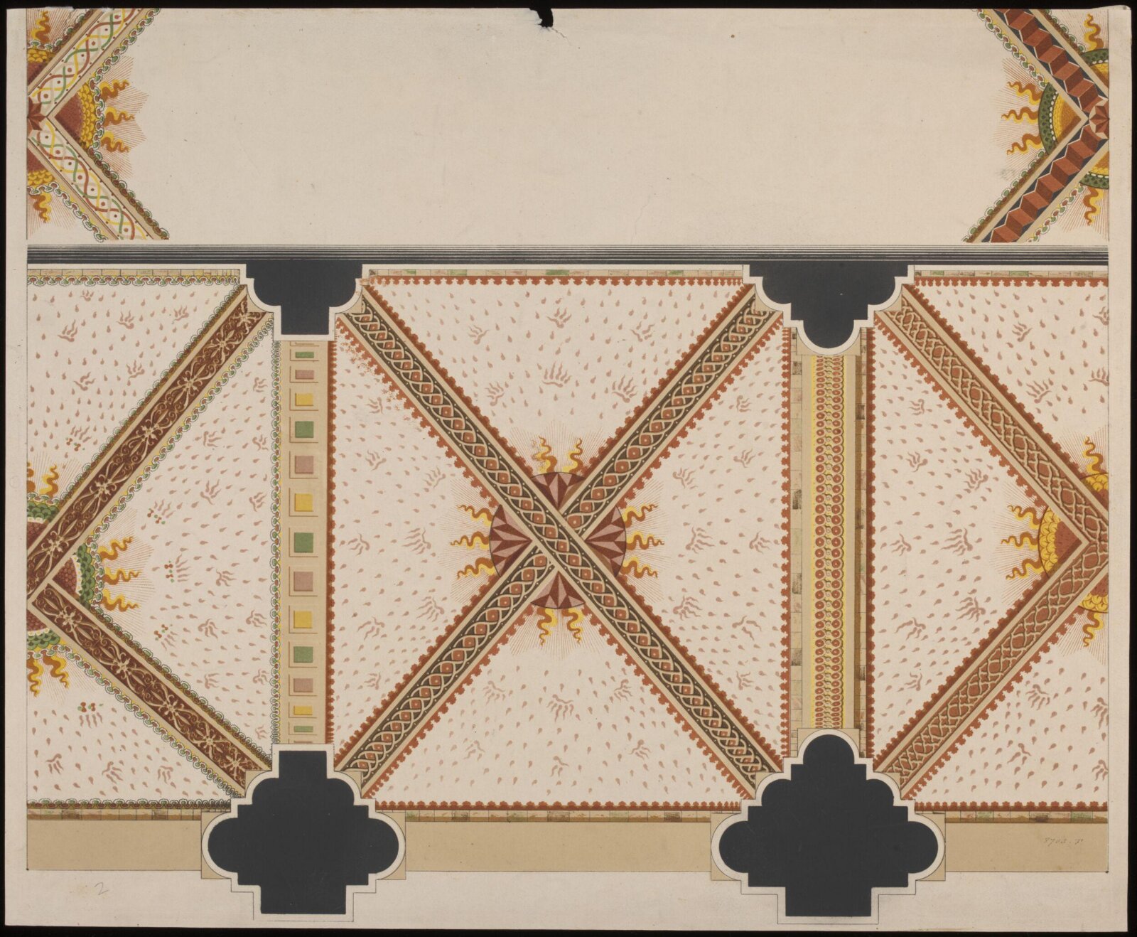 Drawing, Ludwig Wilhelm Heinrich Gruner, 19th century