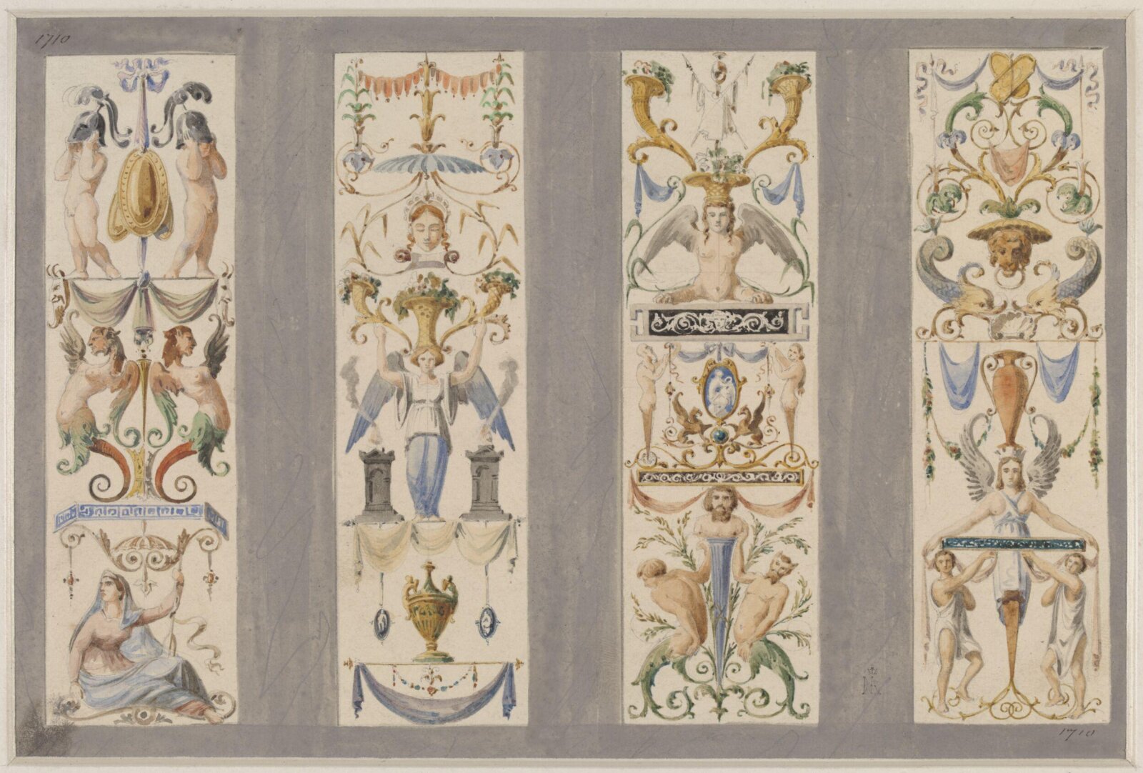 Drawing, Ludwig Wilhelm Heinrich Gruner, 19th century