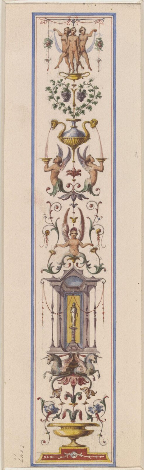 Drawing, Ludwig Wilhelm Heinrich Gruner, 19th century