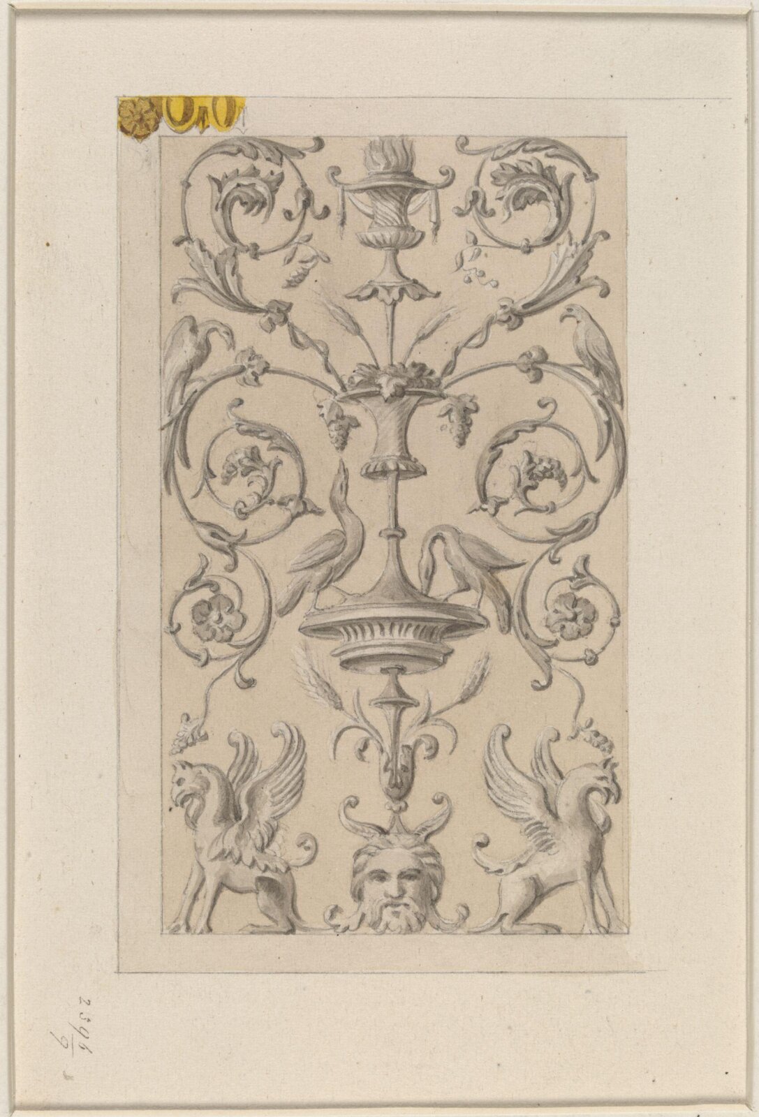 Drawing, Ludwig Wilhelm Heinrich Gruner, 19th century