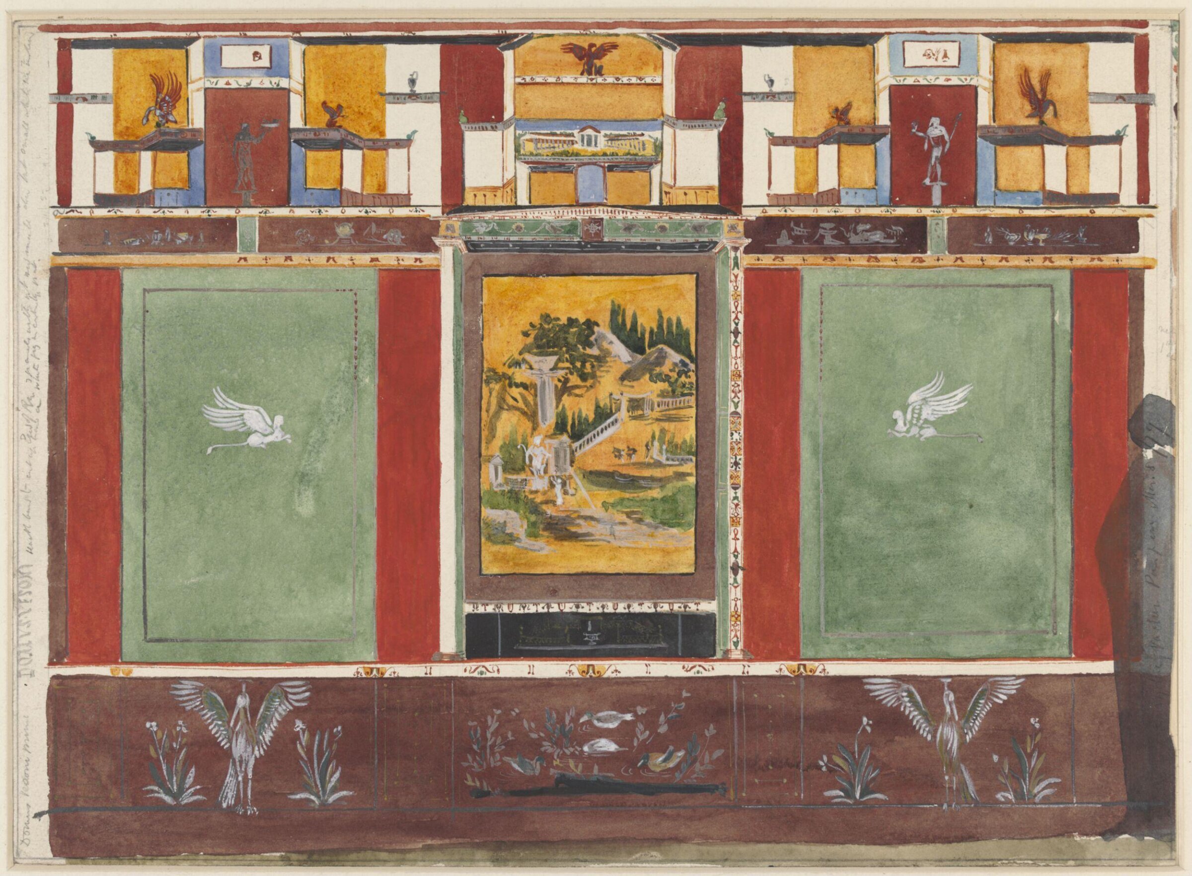 Drawing, Sydney Vacher, 1879