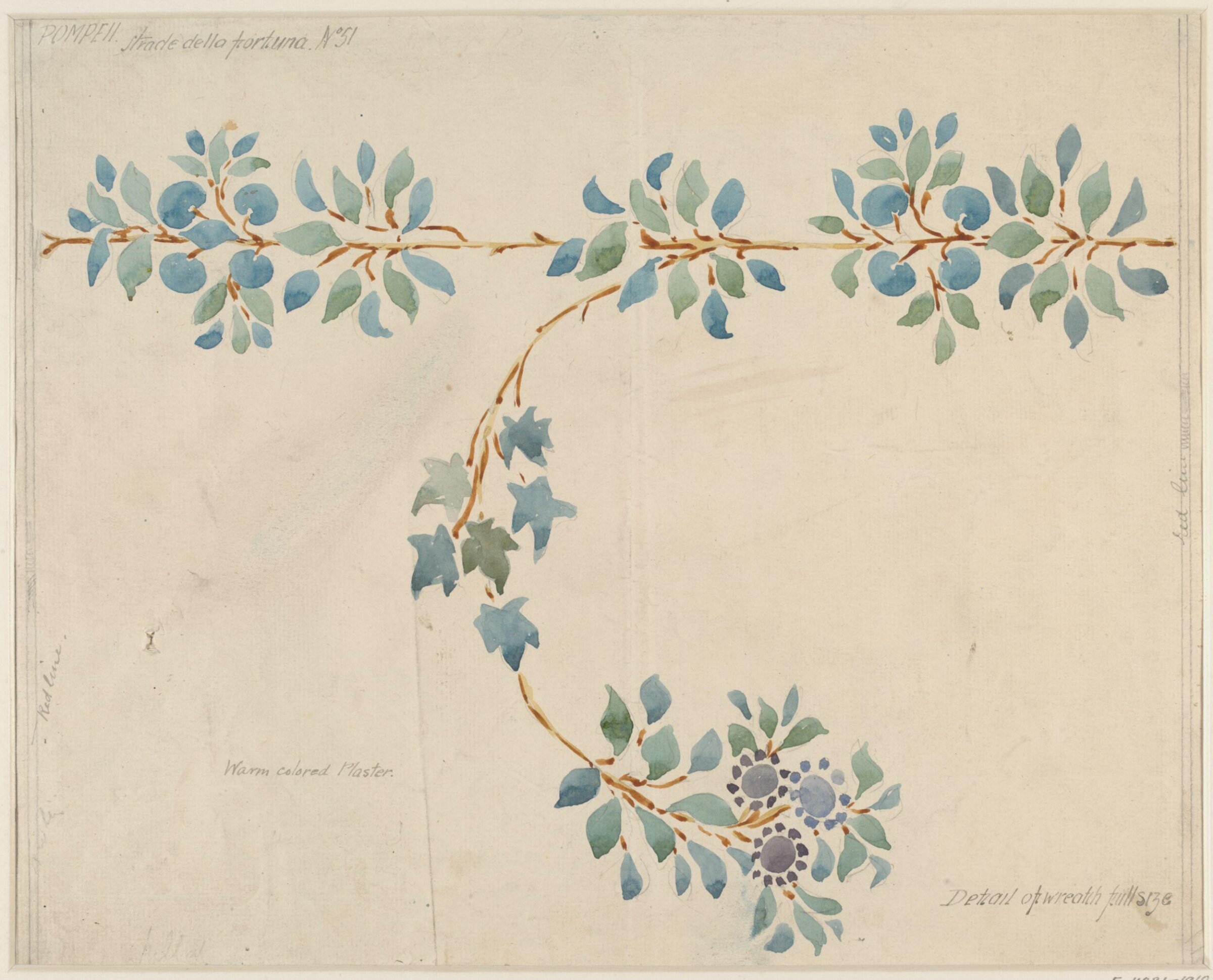 Drawing, Sydney Vacher, 1879