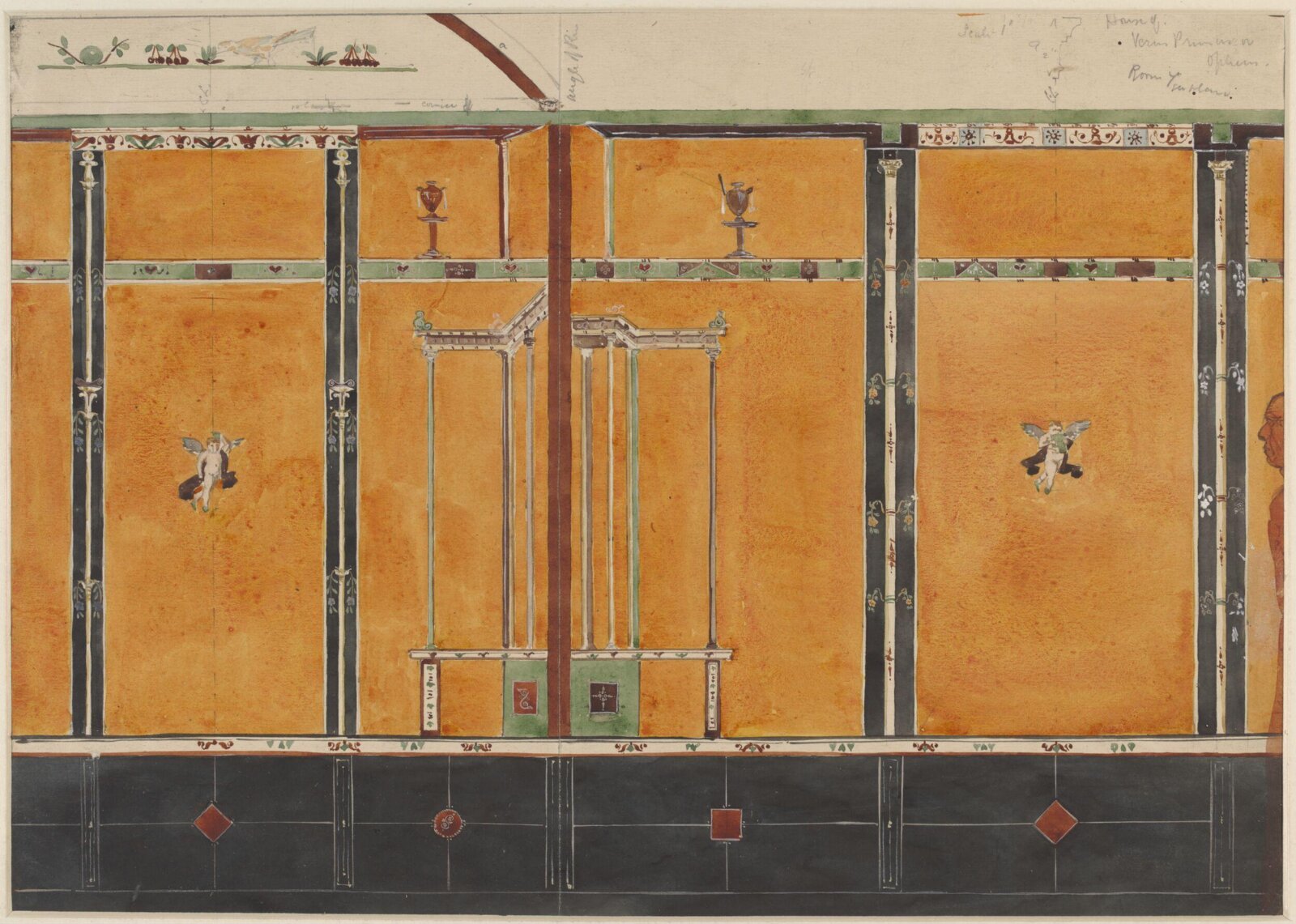 Drawing, Sydney Vacher, 1879