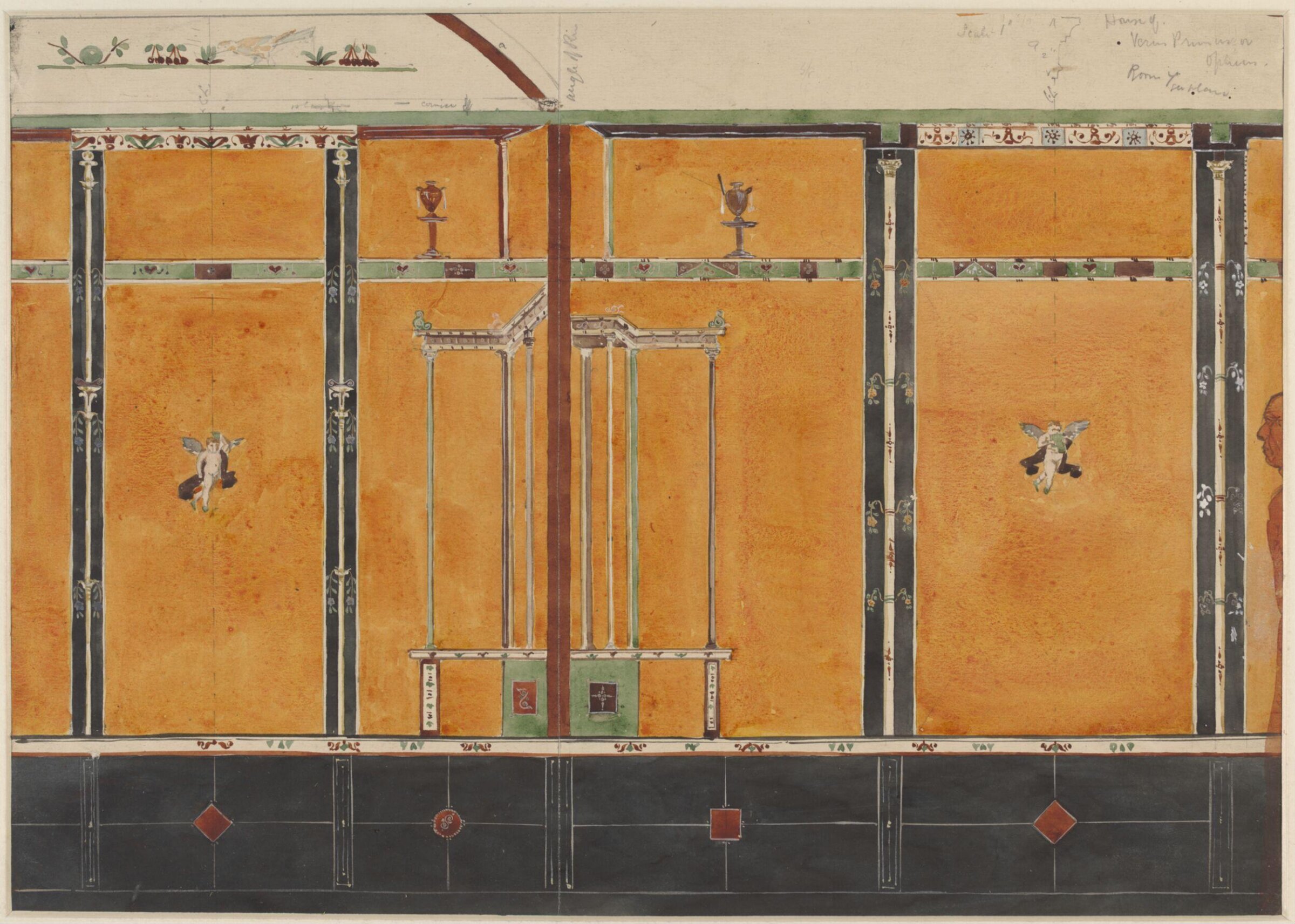 Drawing, Sydney Vacher, 1879