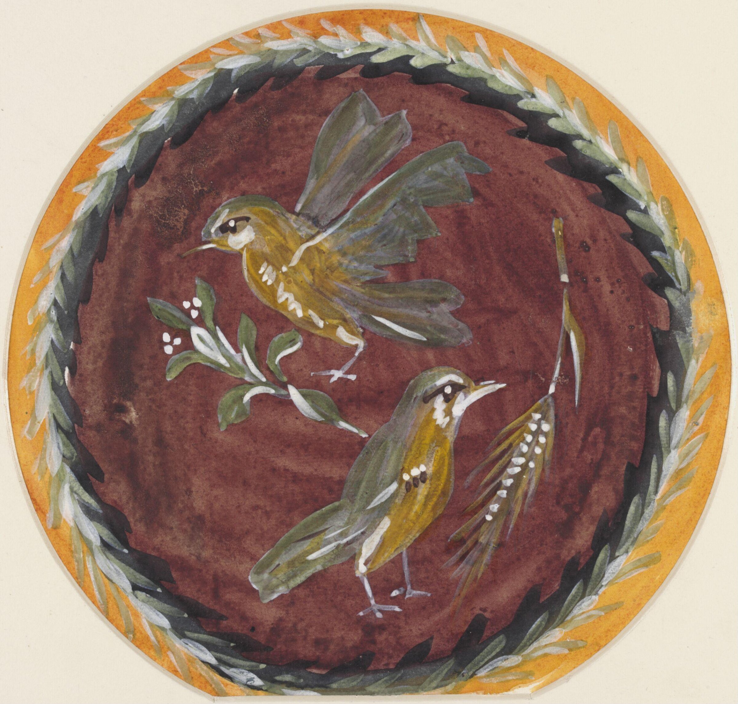 Drawing, Sydney Vacher, 1879
