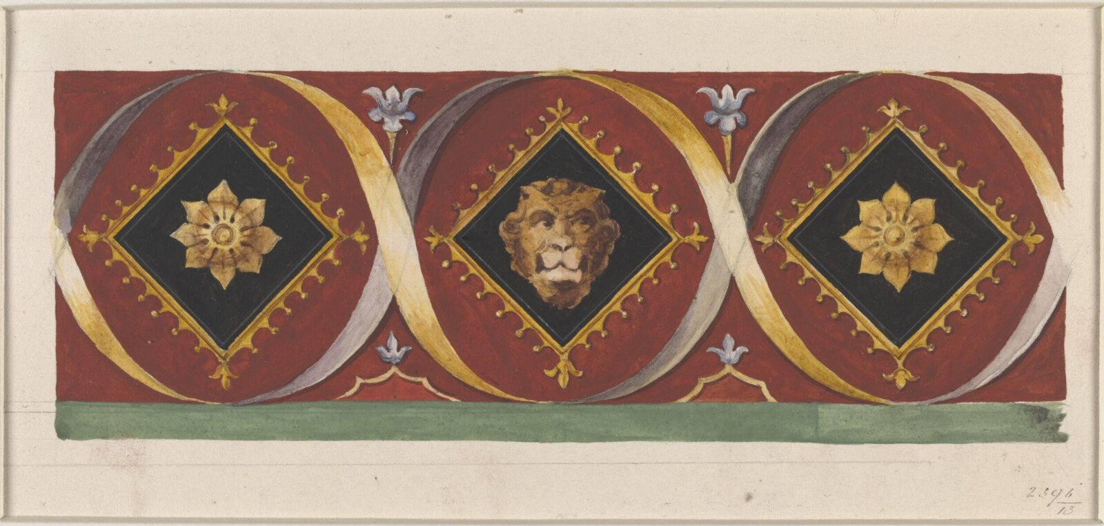 Drawing, Ludwig Wilhelm Heinrich Gruner, 19th century