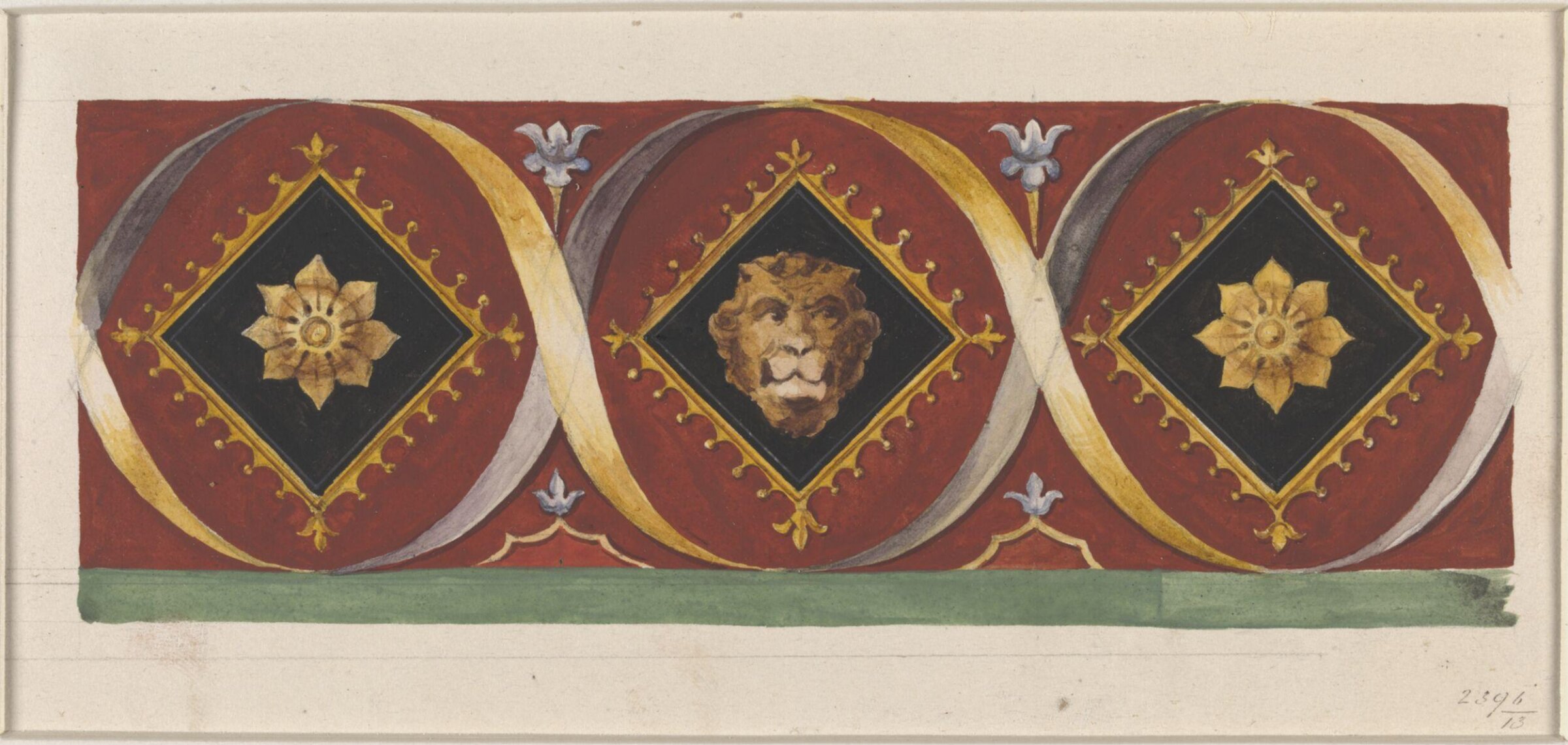 Drawing, Ludwig Wilhelm Heinrich Gruner, 19th century