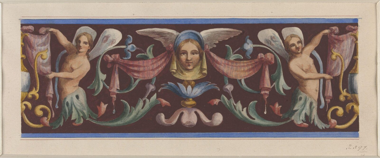 Drawing, Ludwig Wilhelm Heinrich Gruner, 19th century