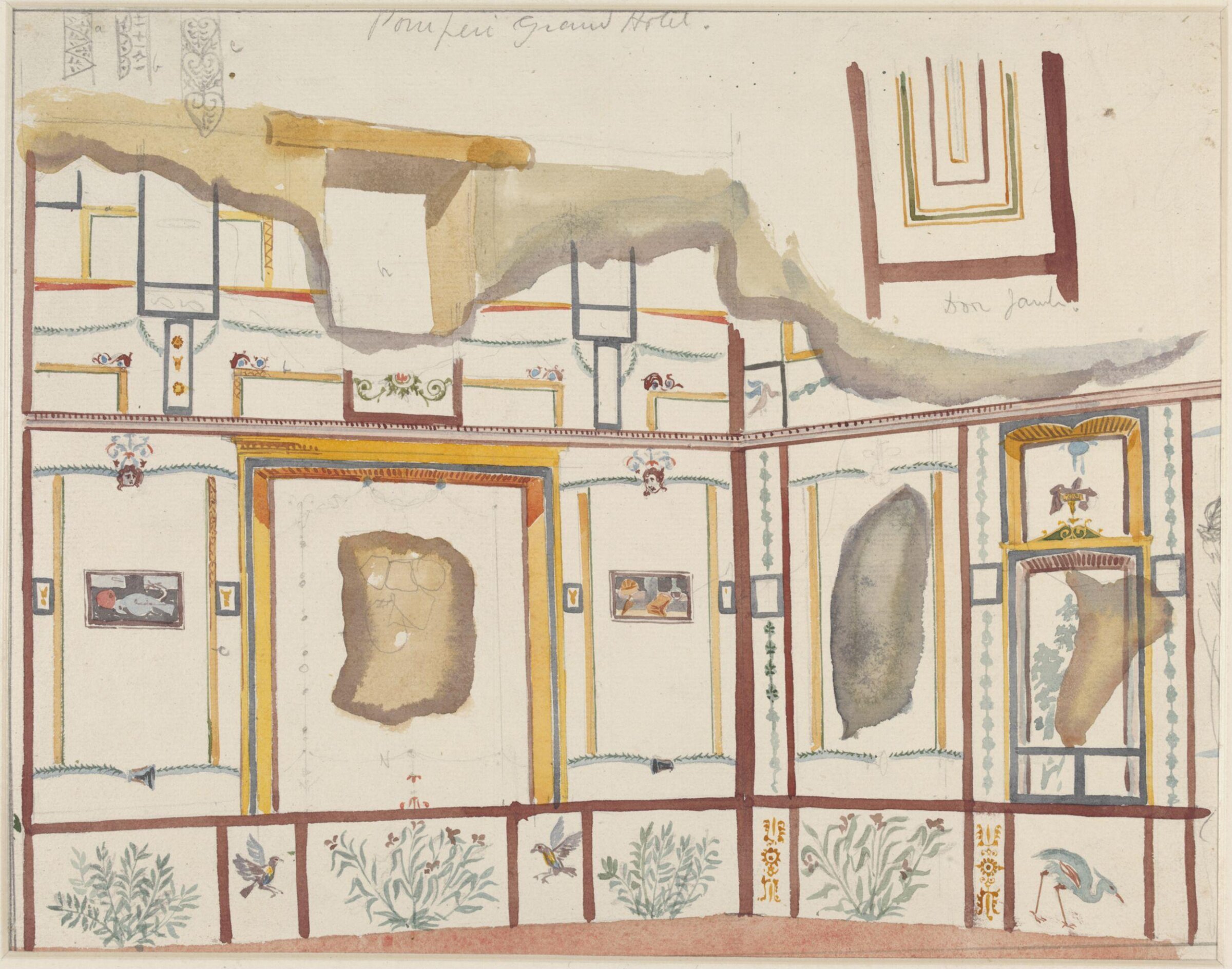 Drawing, Sydney Vacher, 1879