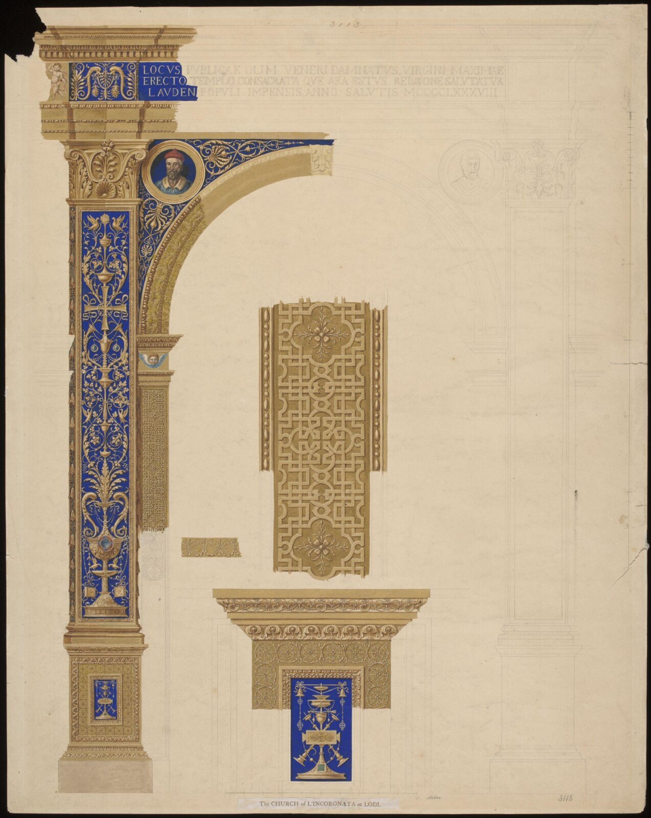 Drawing, Ludwig Wilhelm Heinrich Gruner, 19th century