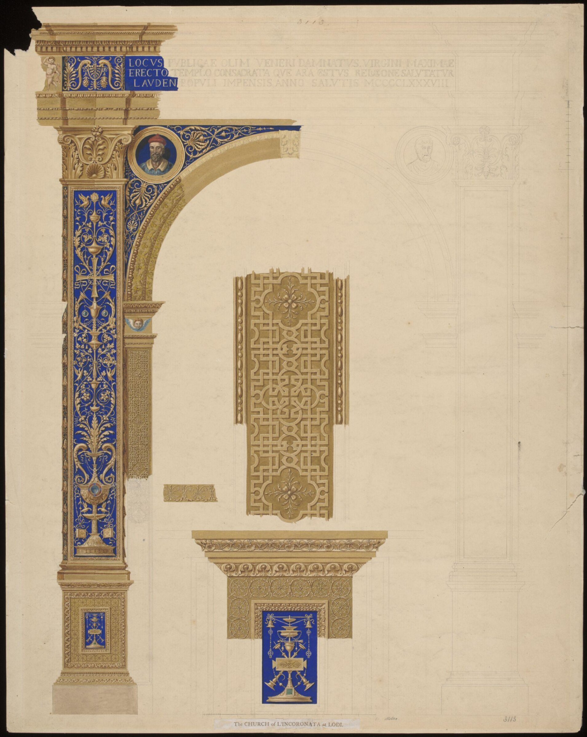 Drawing, Ludwig Wilhelm Heinrich Gruner, 19th century