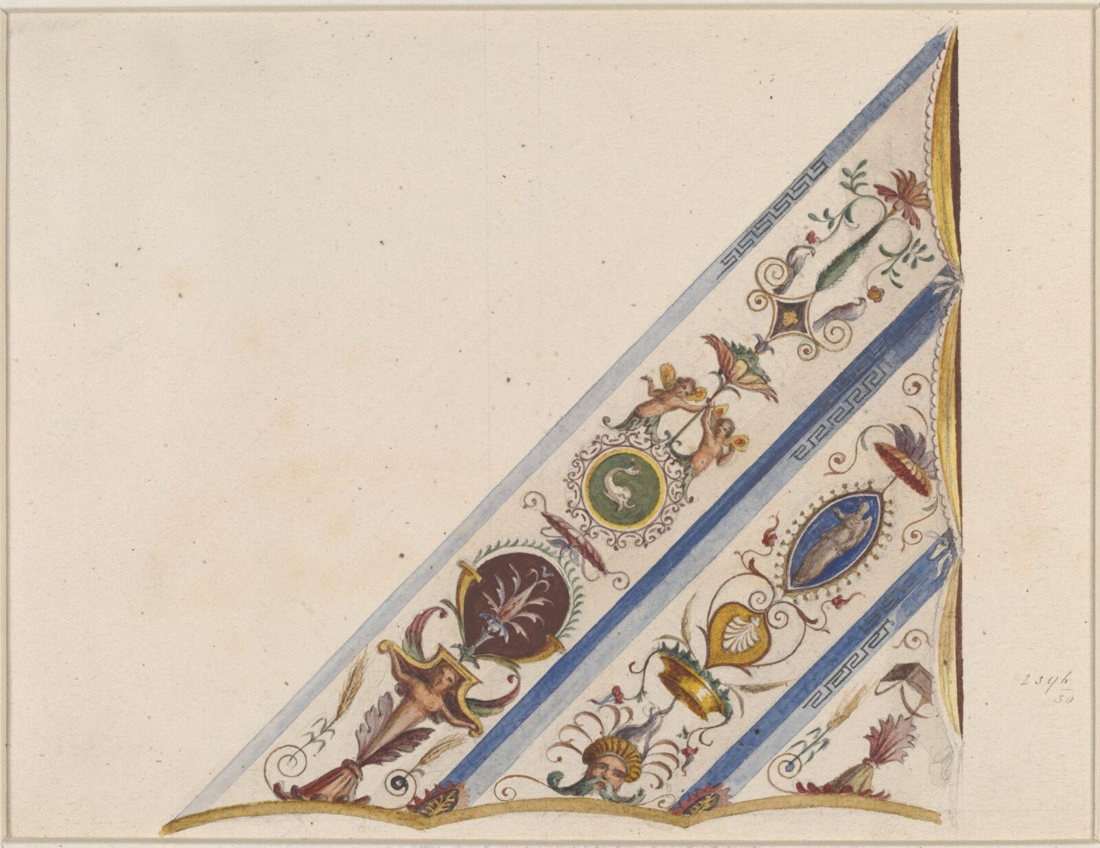 Drawing, Ludwig Wilhelm Heinrich Gruner, 19th century