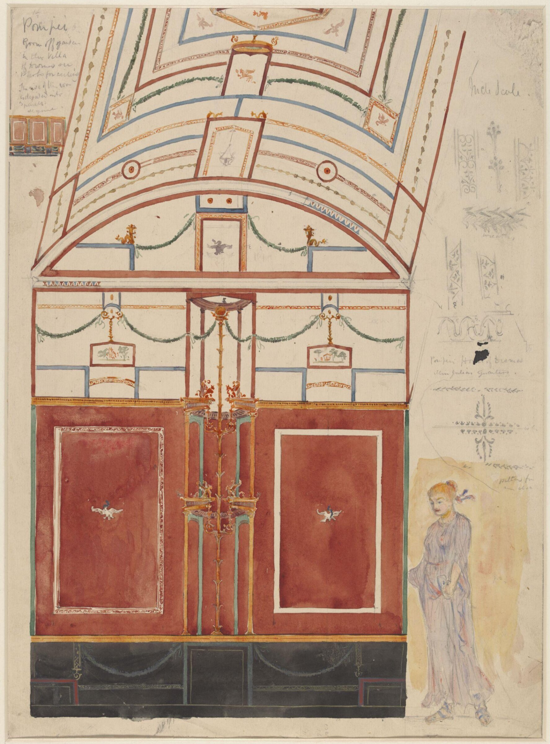 Drawing, Sydney Vacher, 1879