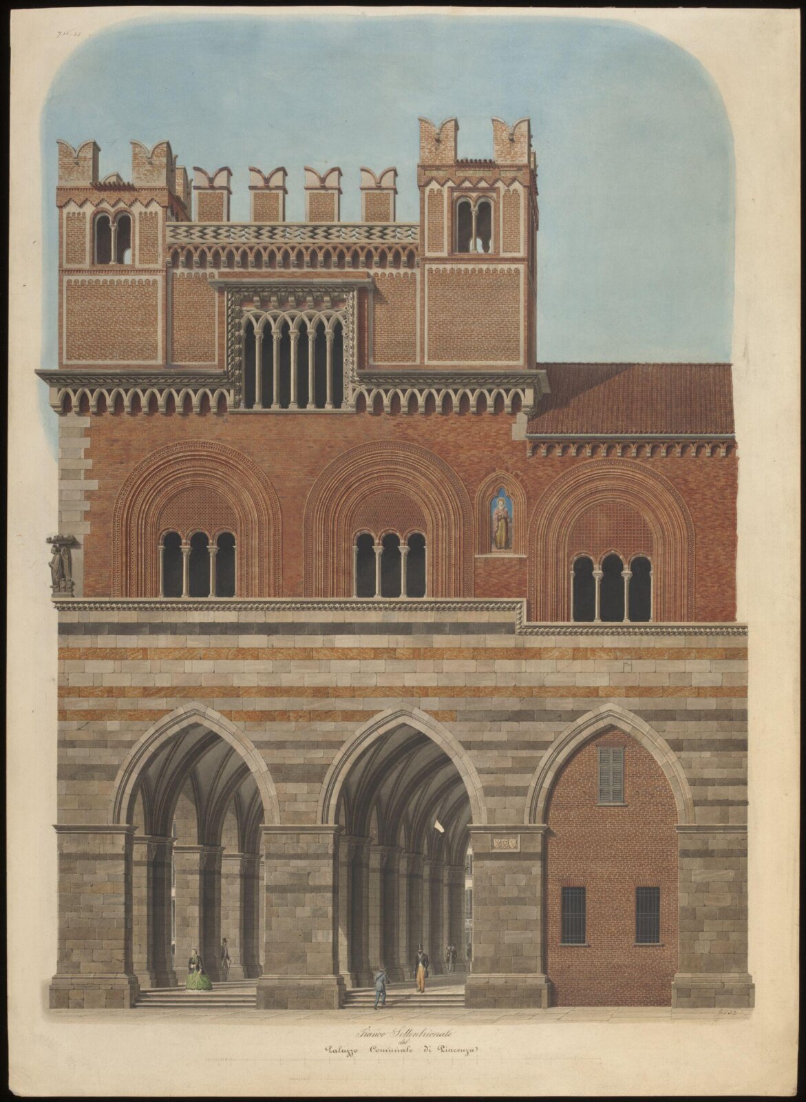 Drawing, Ludwig Wilhelm Heinrich Gruner, 1801-1882