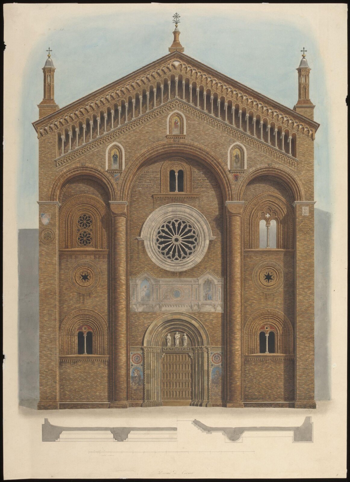 Drawing, Ludwig Wilhelm Heinrich Gruner, 1801-1882