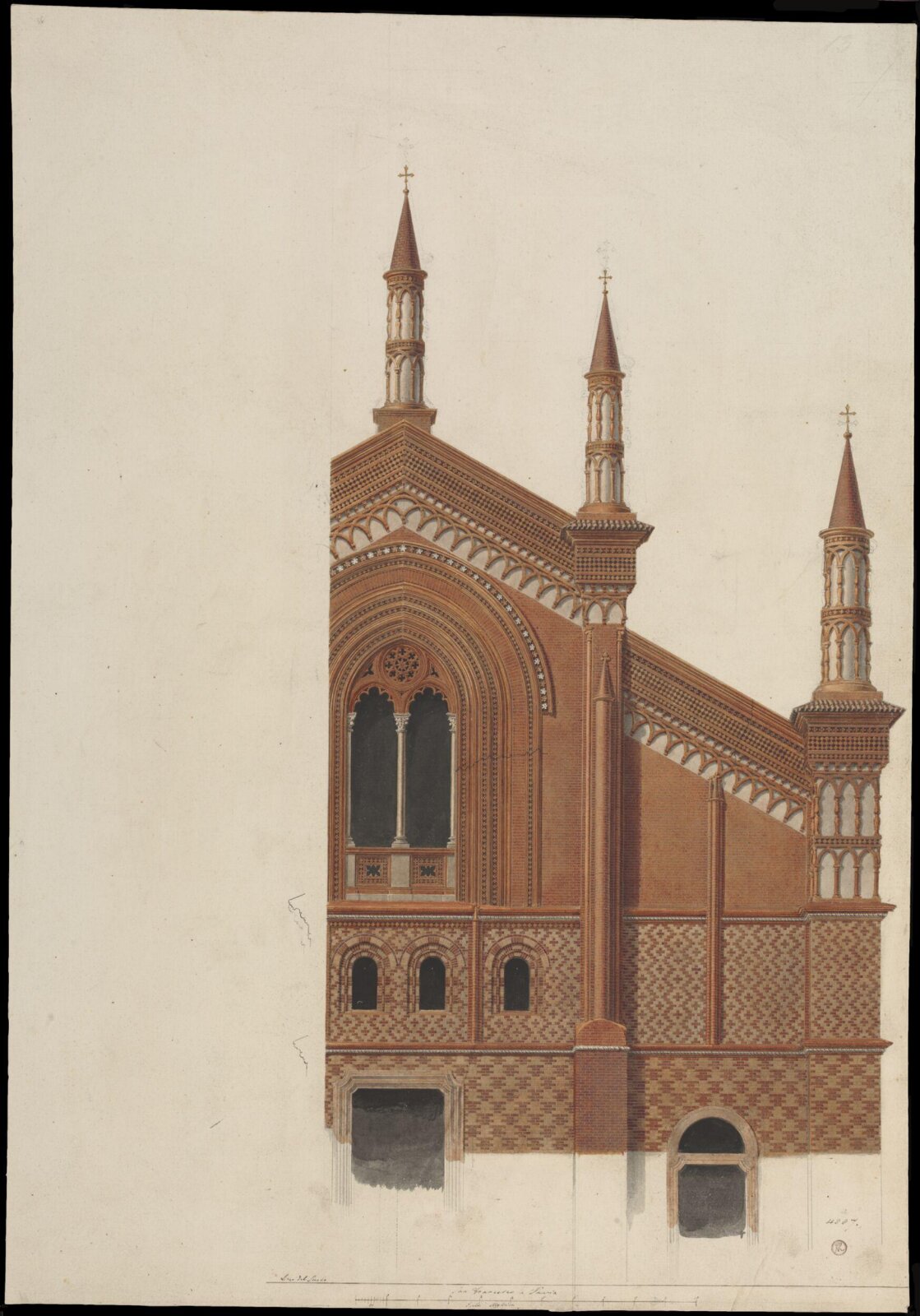 Drawing, Ludwig Wilhelm Heinrich Gruner, 1801-1882