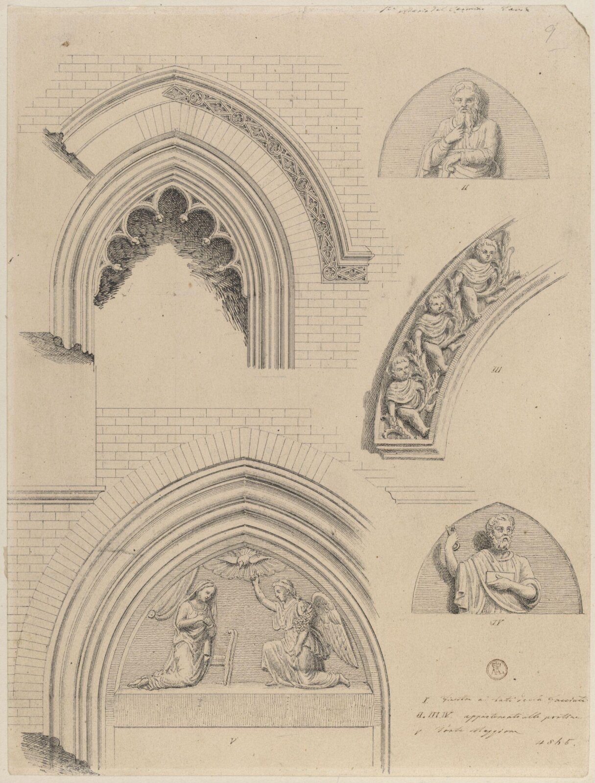 Drawing, Ludwig Wilhelm Heinrich Gruner, 1801-1882