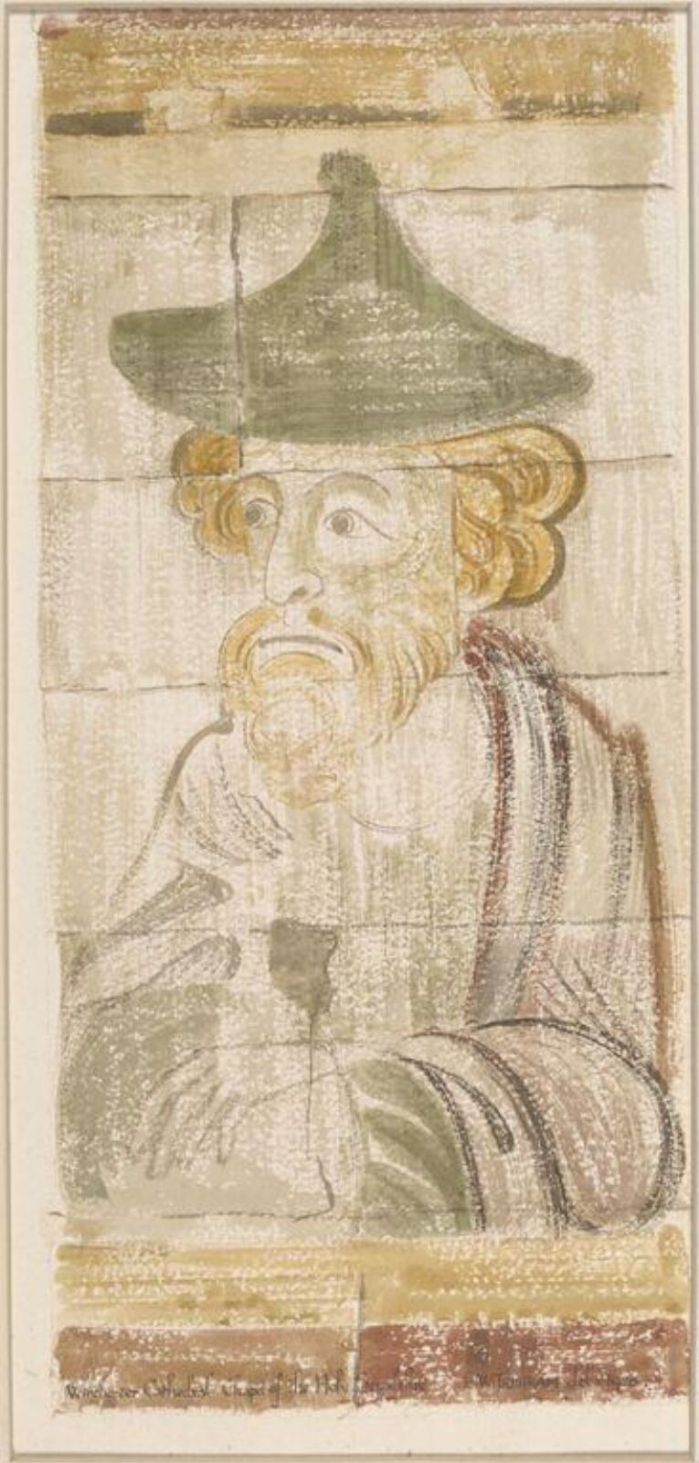 Drawing, Ernest William Tristram, 1928