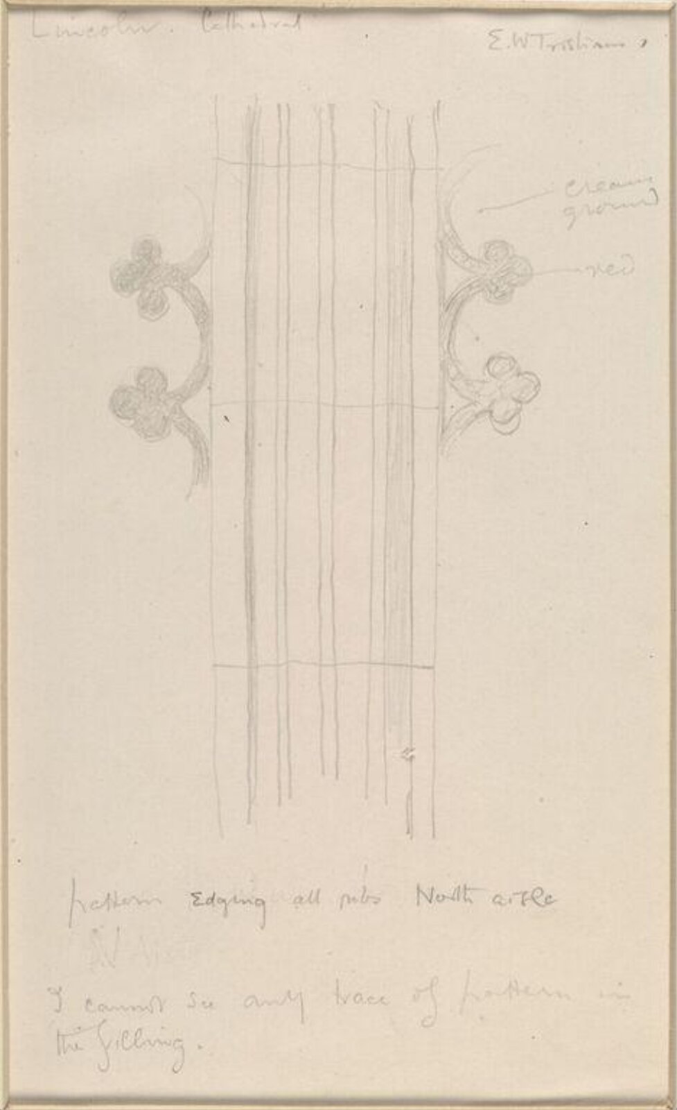 Drawing, Ernest William Tristram, начало XX века