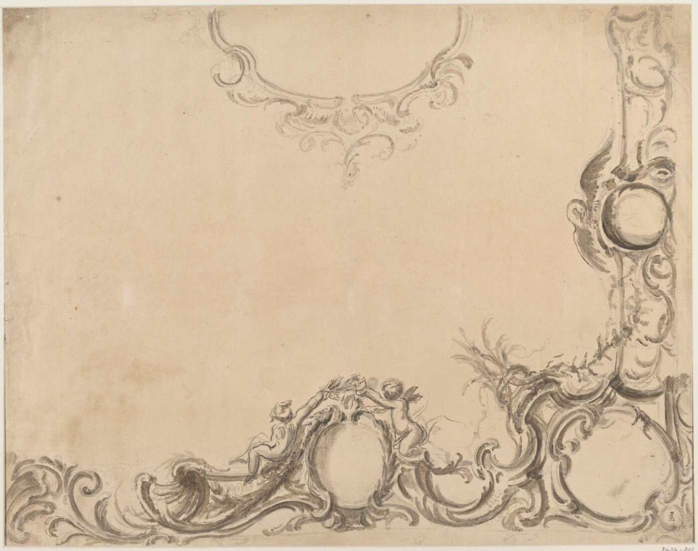 Anonymous, Design for a ceiling