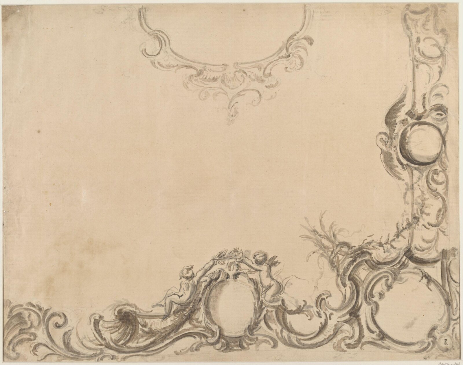 Design for a ceiling, 18th century to 19th century