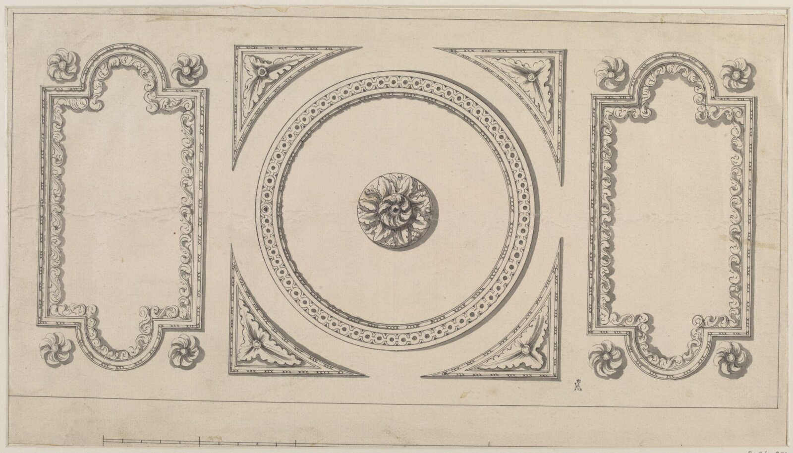 Design for a ceiling, 18th century to 19th century