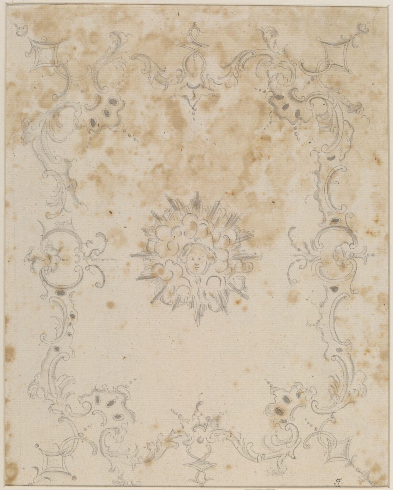 Design for a ceiling, 18th century to 19th century