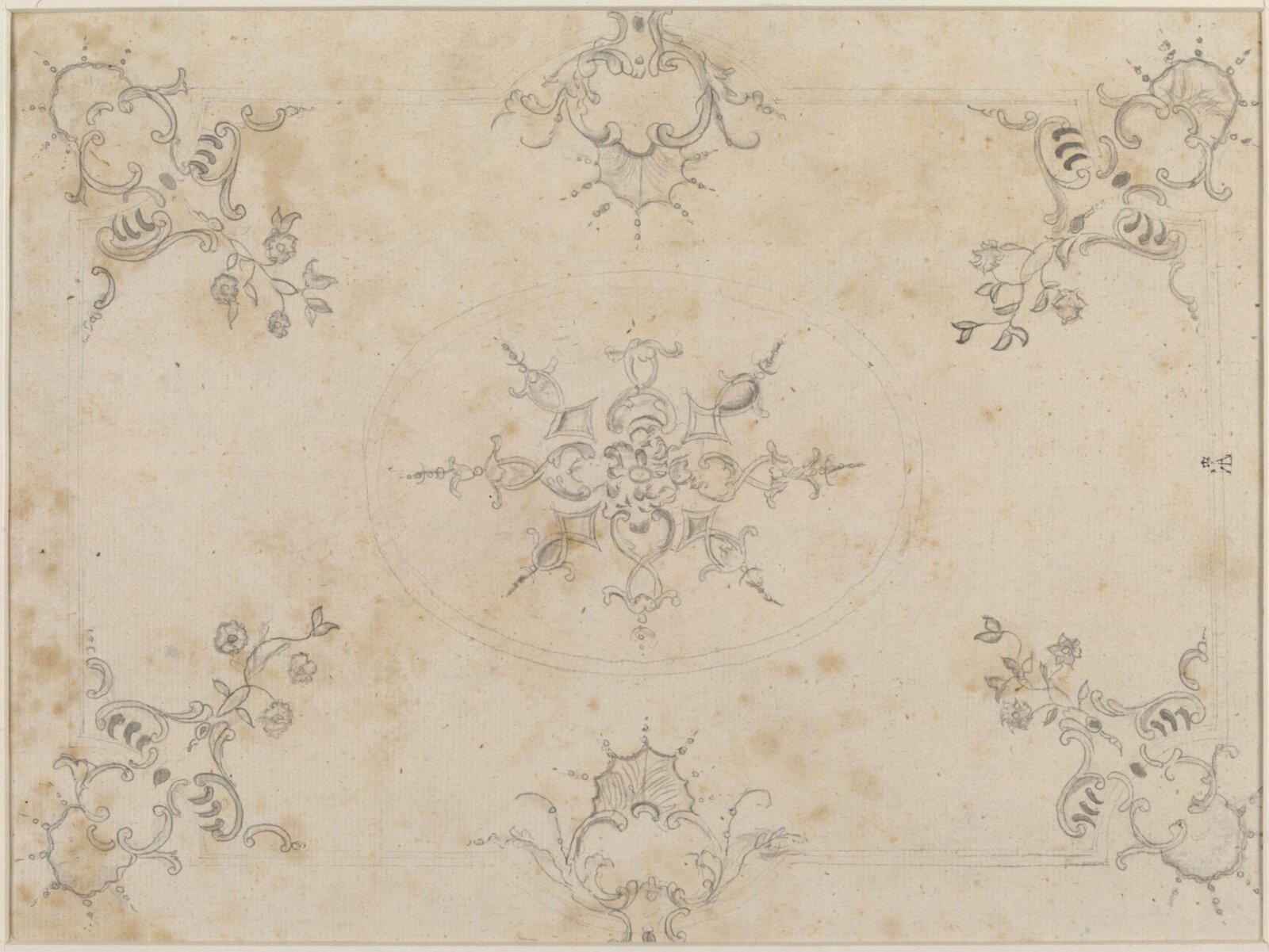 Design for a ceiling, 18th century to 19th century
