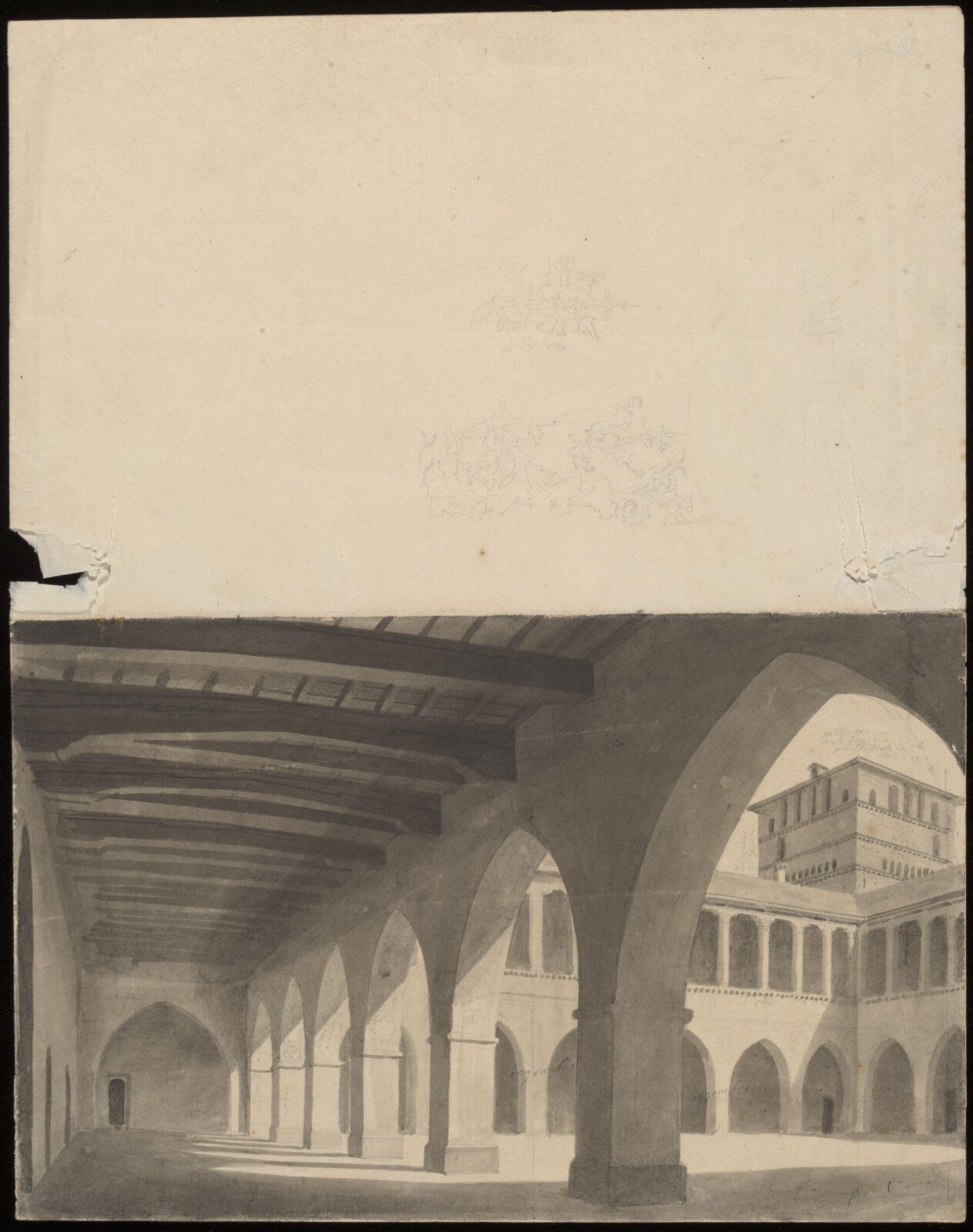 Drawing, Ludwig Wilhelm Heinrich Gruner, 19th century