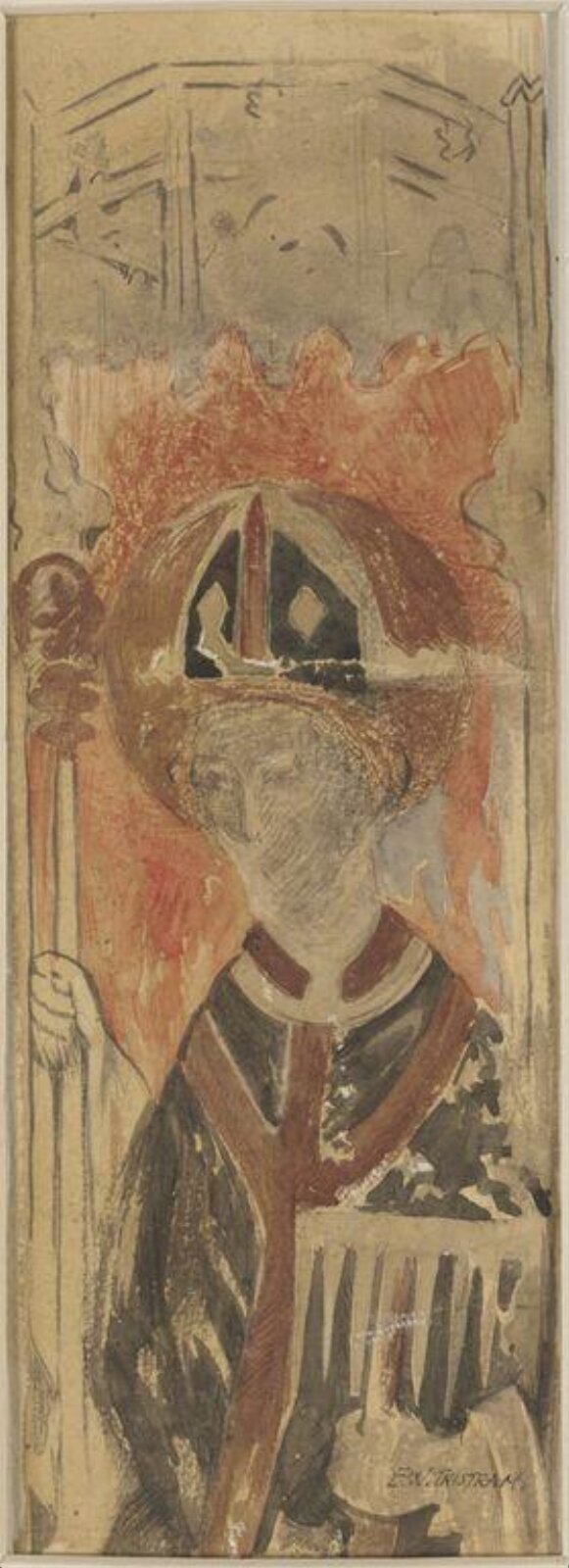 St. Blaise, Ernest William Tristram, c.1900s