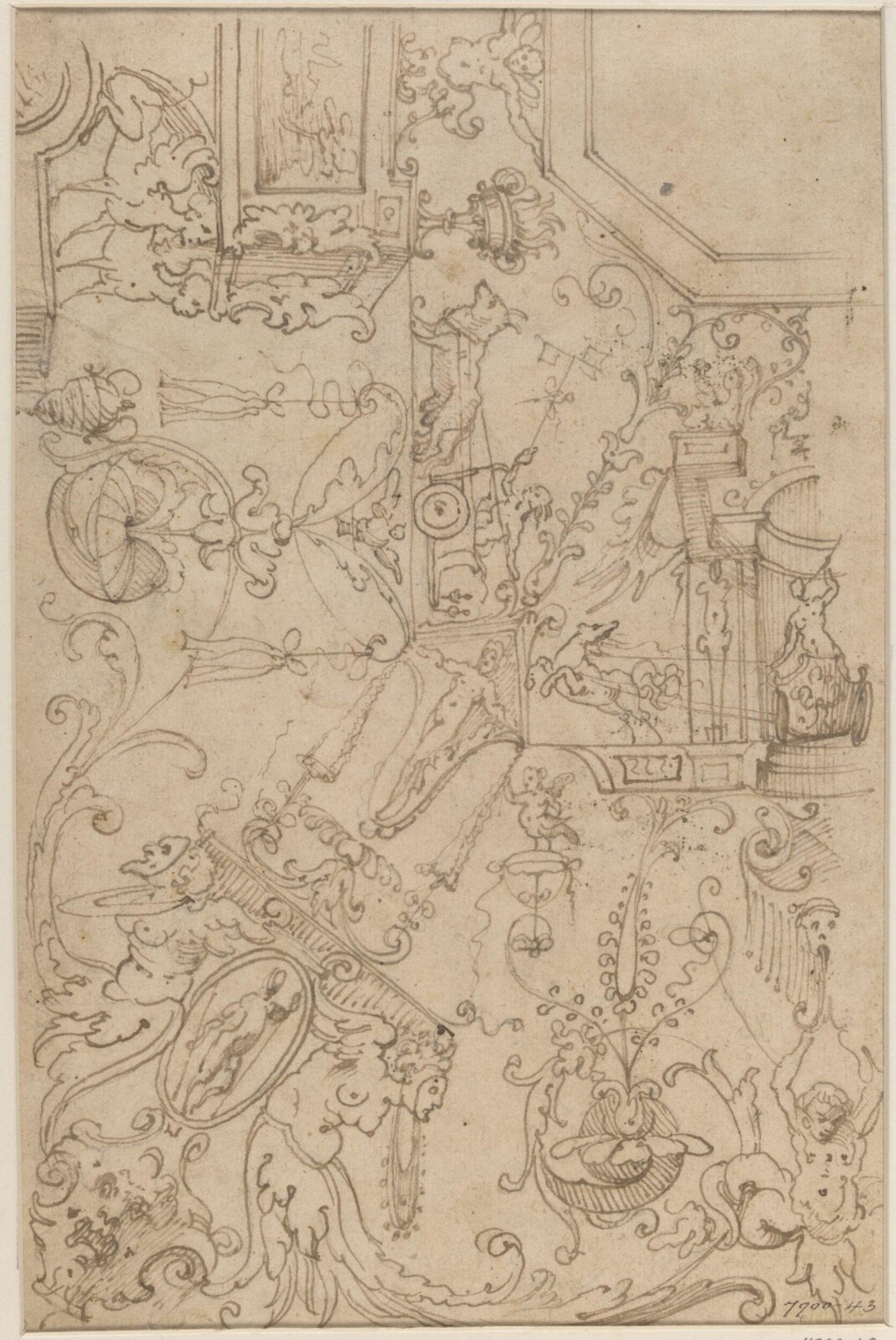 Drawing, 18th century