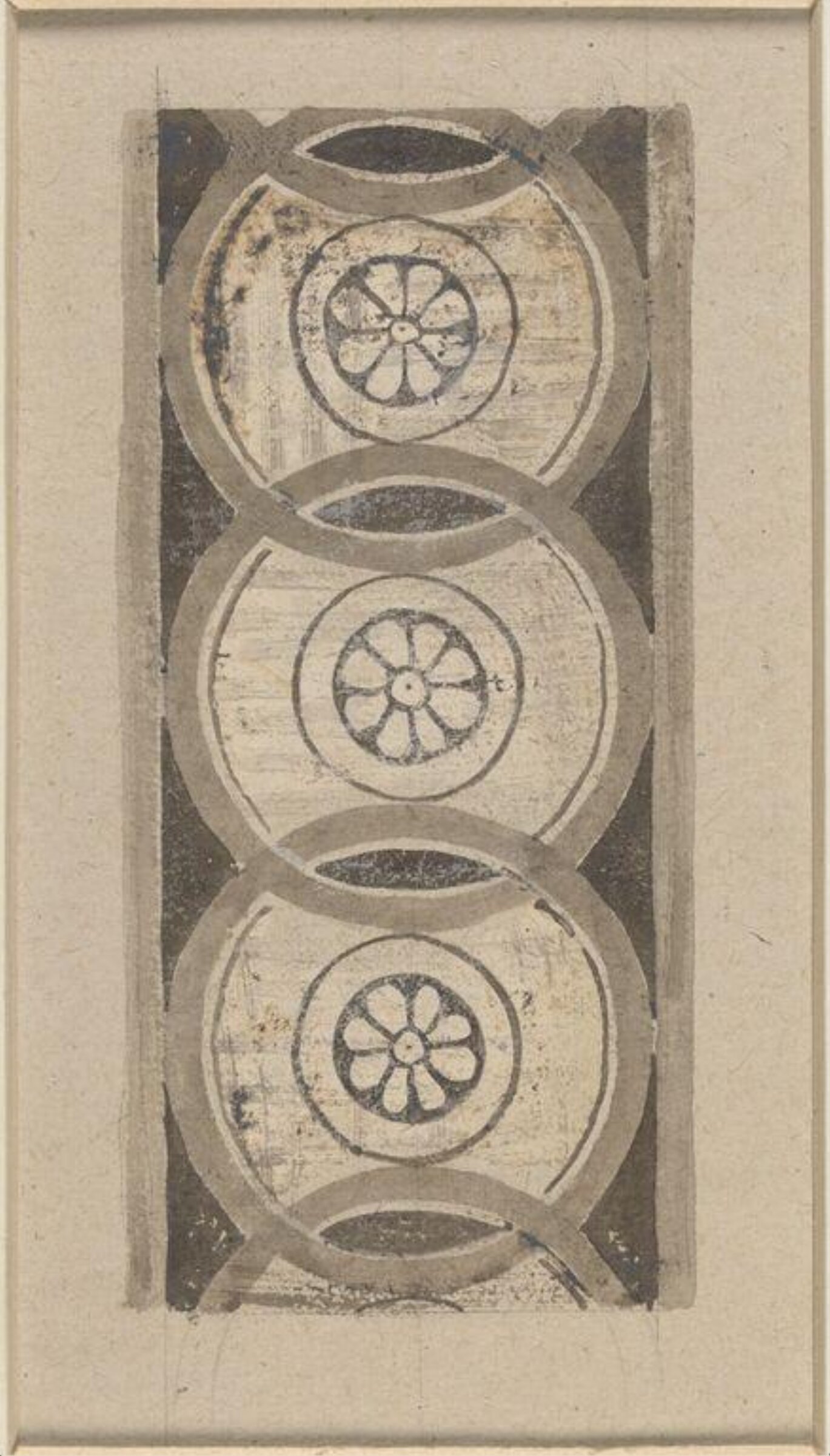Drawing, Ernest William Tristram, early 20th century