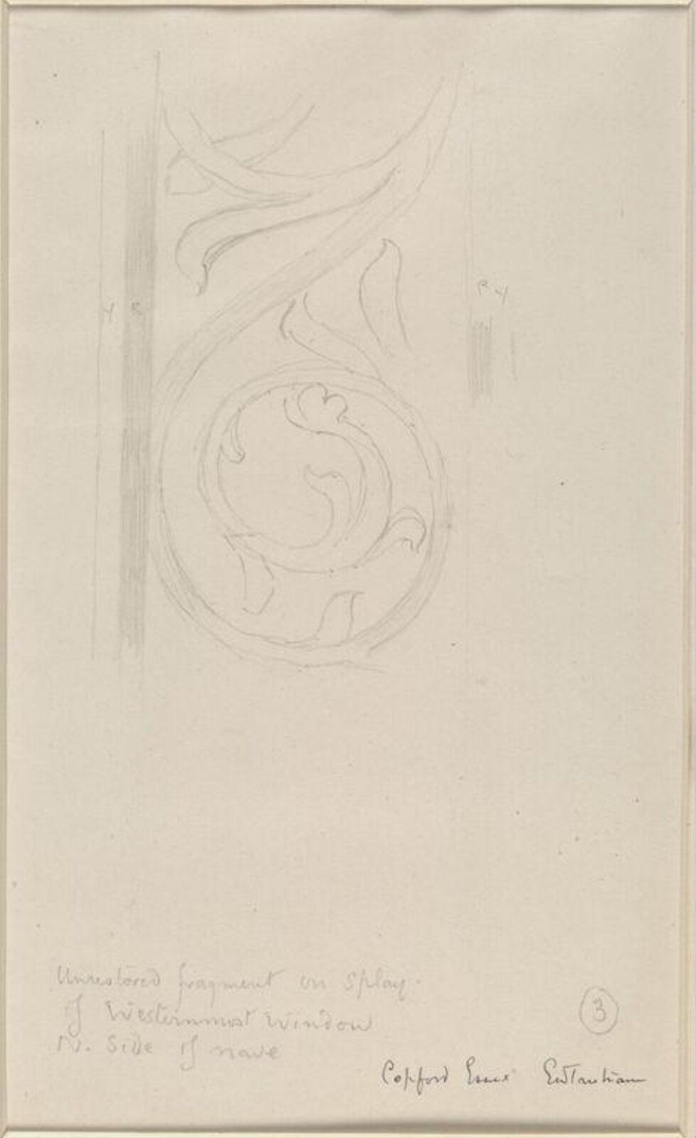 Drawing, Ernest William Tristram, 1911