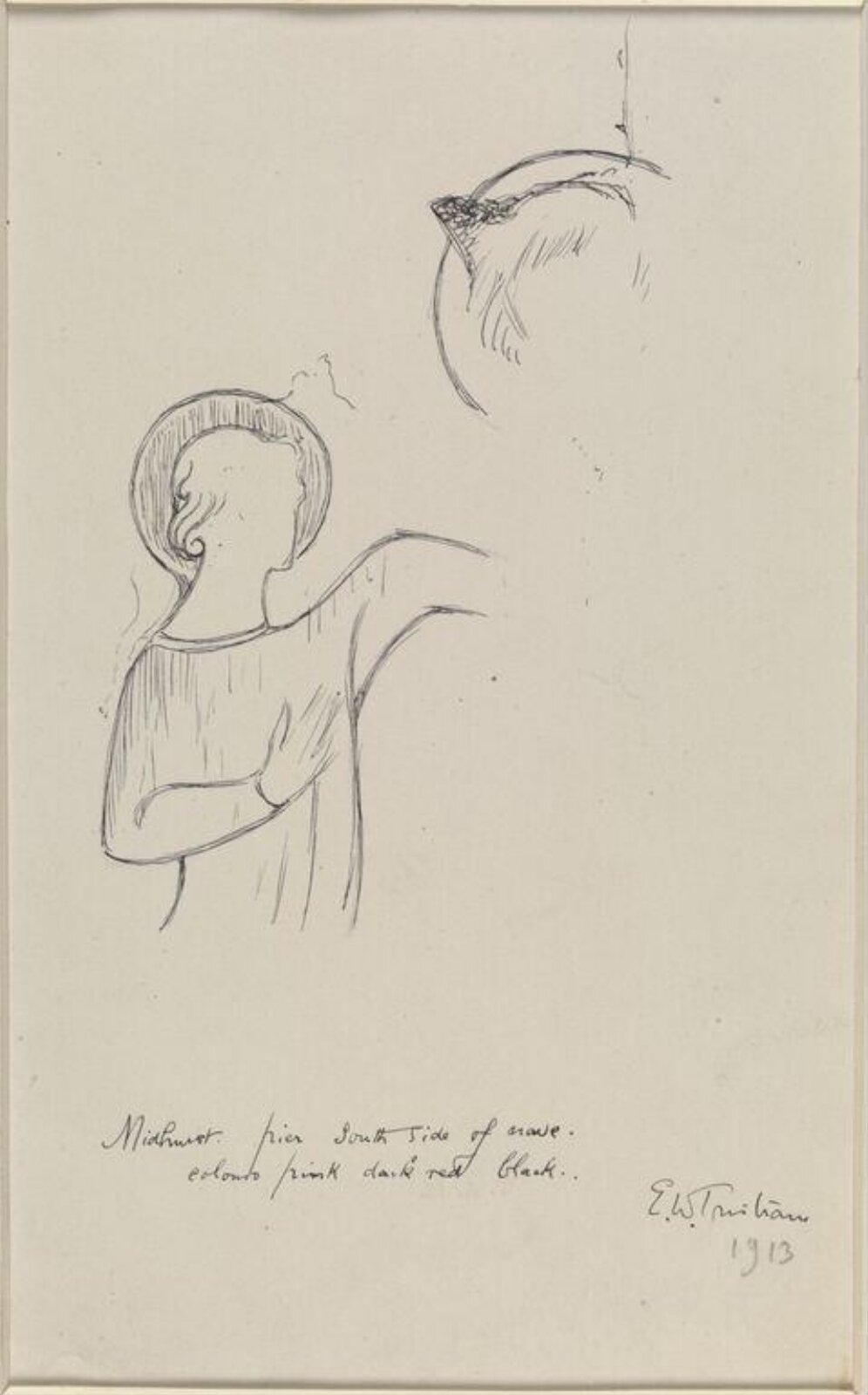 Drawing, Ernest William Tristram, XX век
