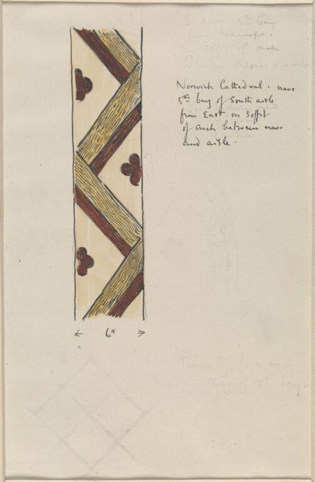 Drawing, Ernest William Tristram, начало XX века
