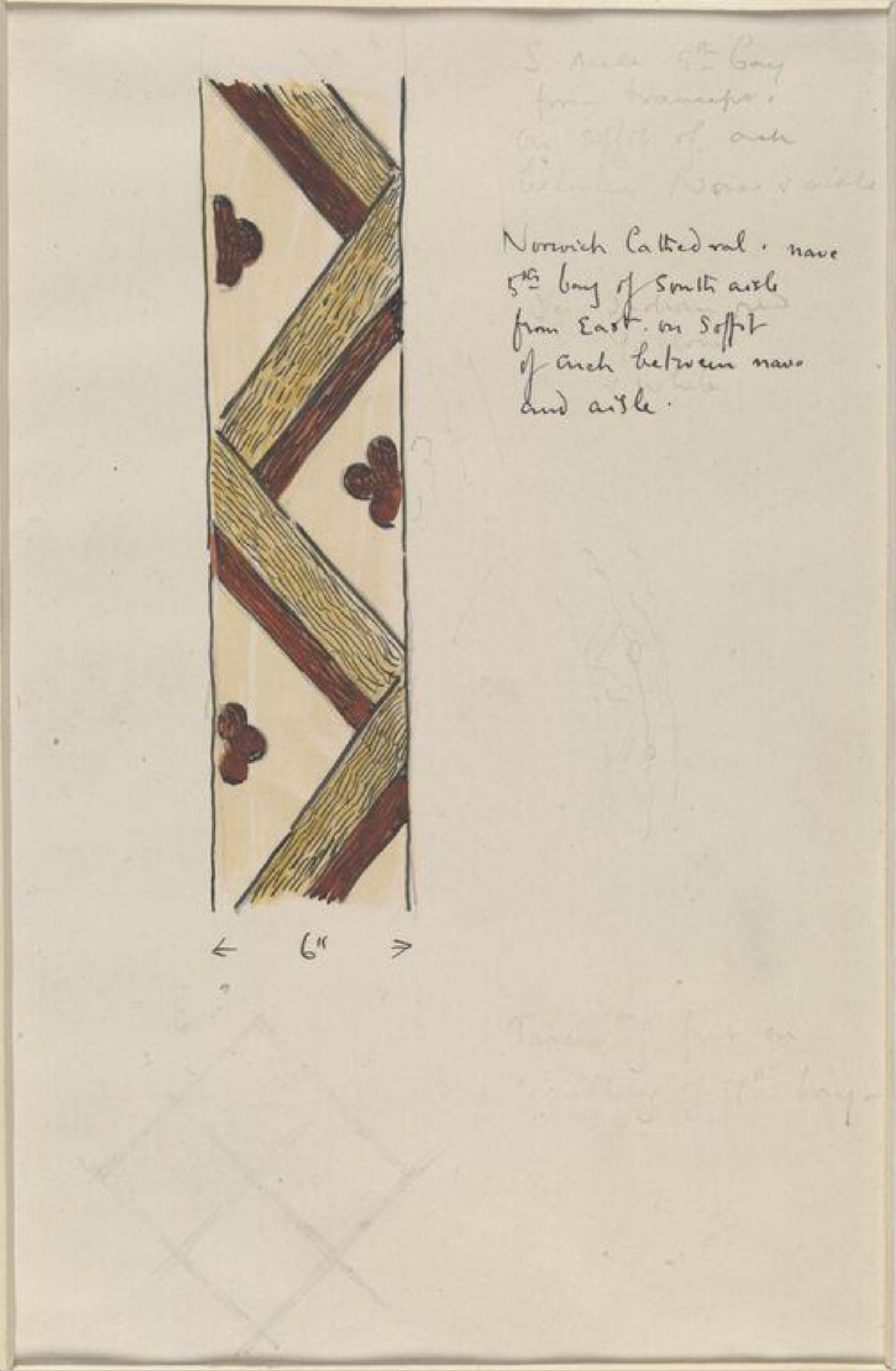 Drawing, Ernest William Tristram, начало XX века
