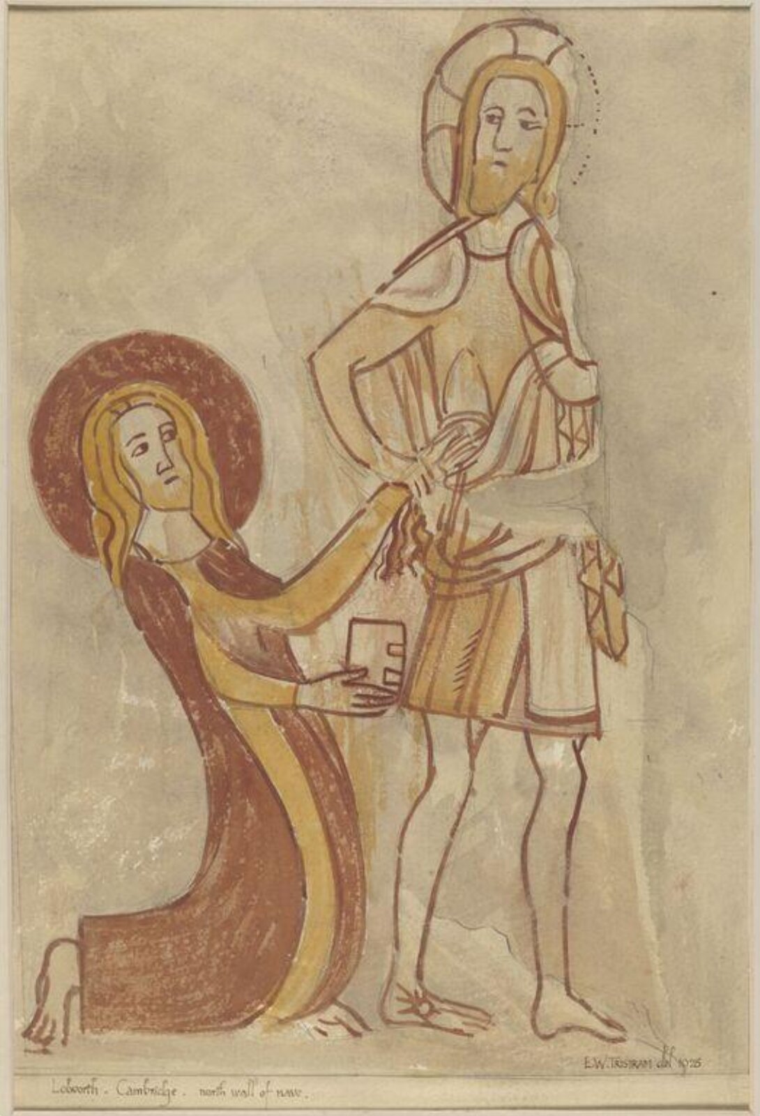 Drawing, Ernest William Tristram, 1928