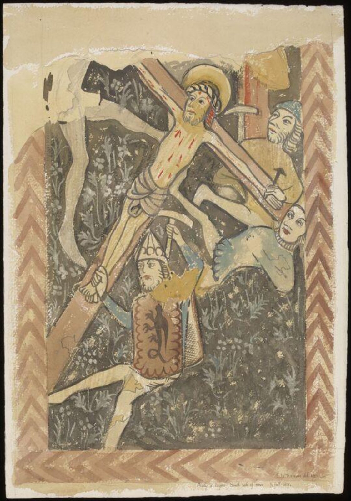 Drawing, Ernest William Tristram, 1927