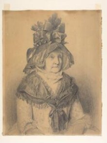Portrait of Mrs Delany, born Granville thumbnail 1