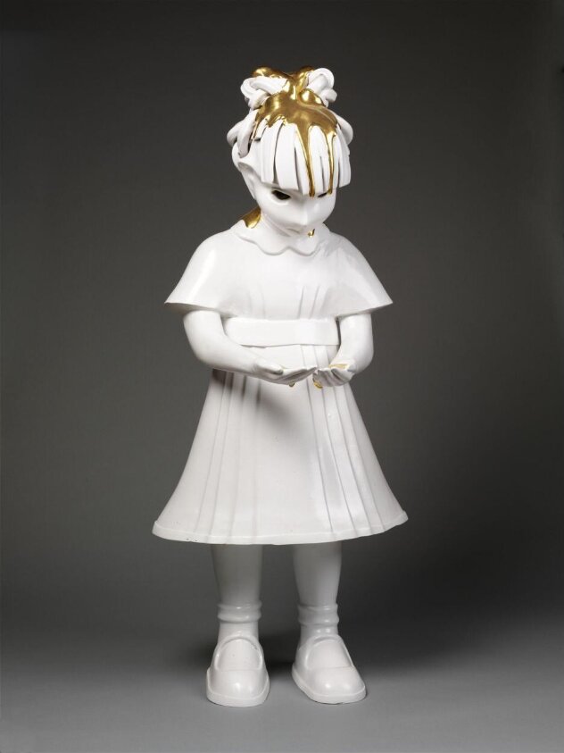 Girl Baptised in Gold (2008) by Kim Simonsson