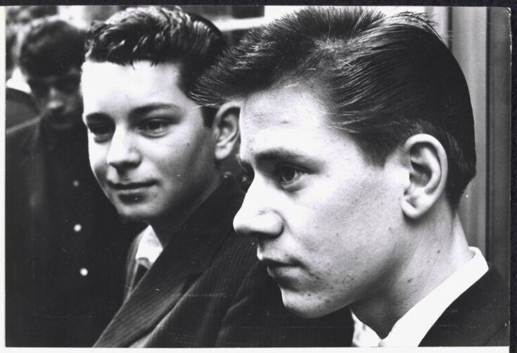 Two teenagers, Soho, October 14, 1959 top image