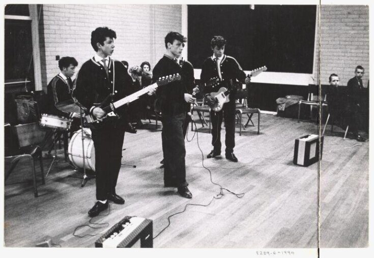 Teenage band, Parkhill Estate, Sheffield, "Teenage night", April 7 1961 top image