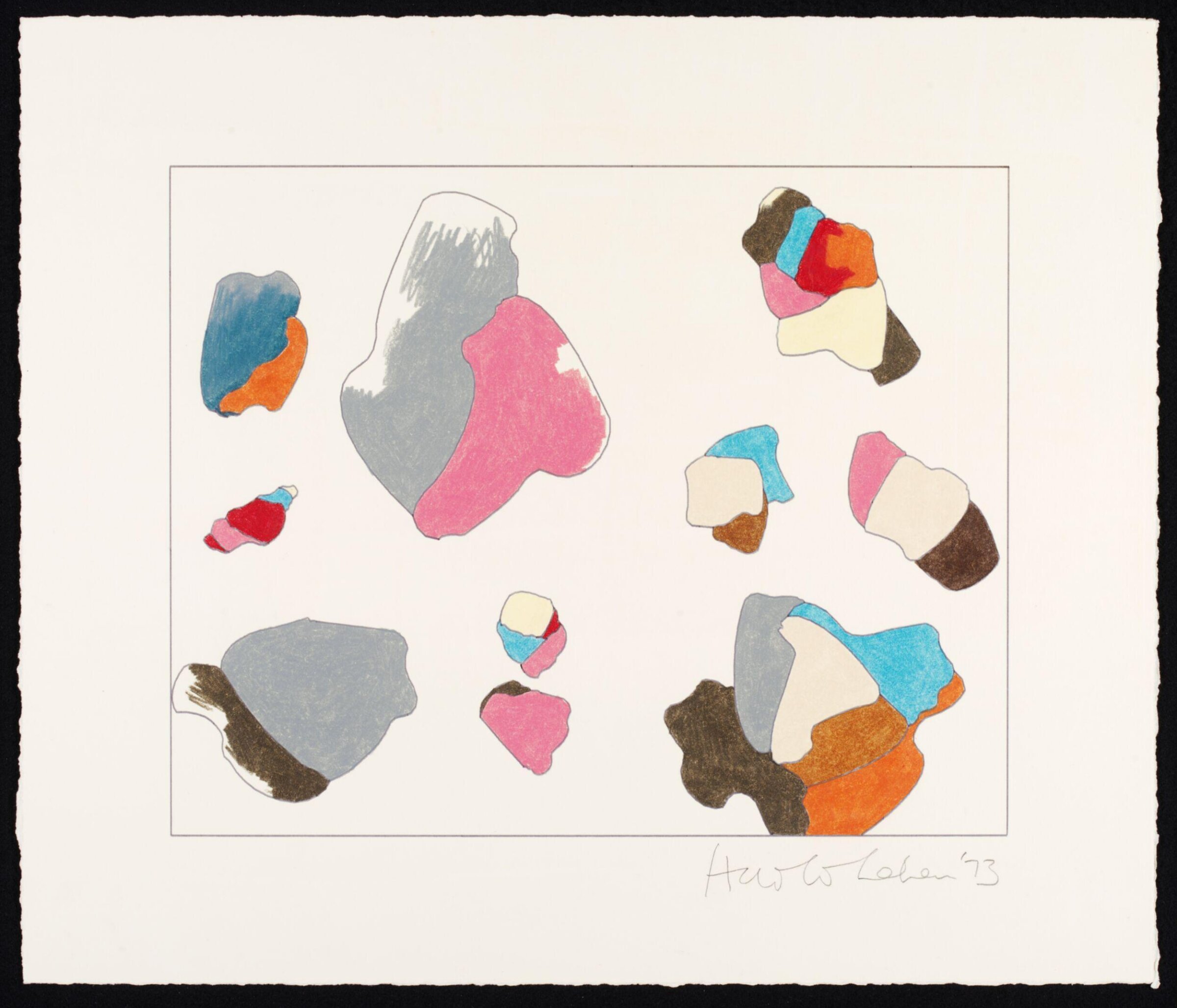 Drawing, Harold Cohen, 1973