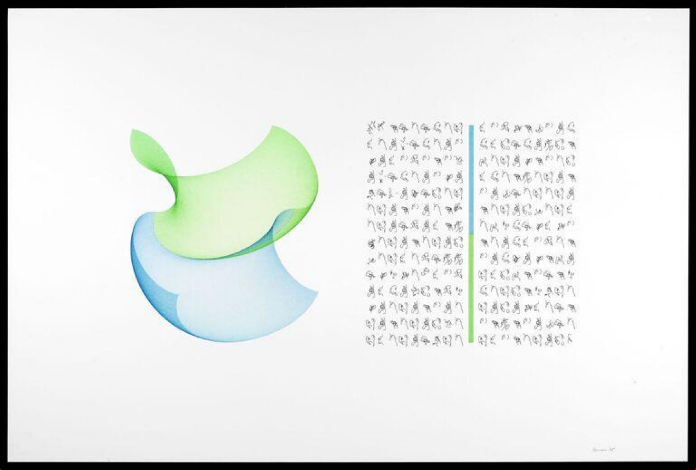 Pearl Park Scriptures, Lao Tsu, Roman Verostko, 2005