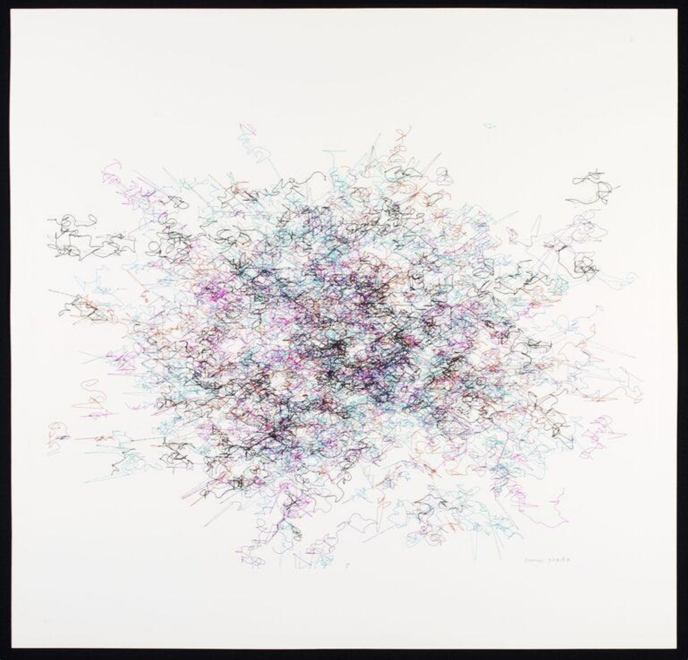 Untitled, Roman Verostko, 1987