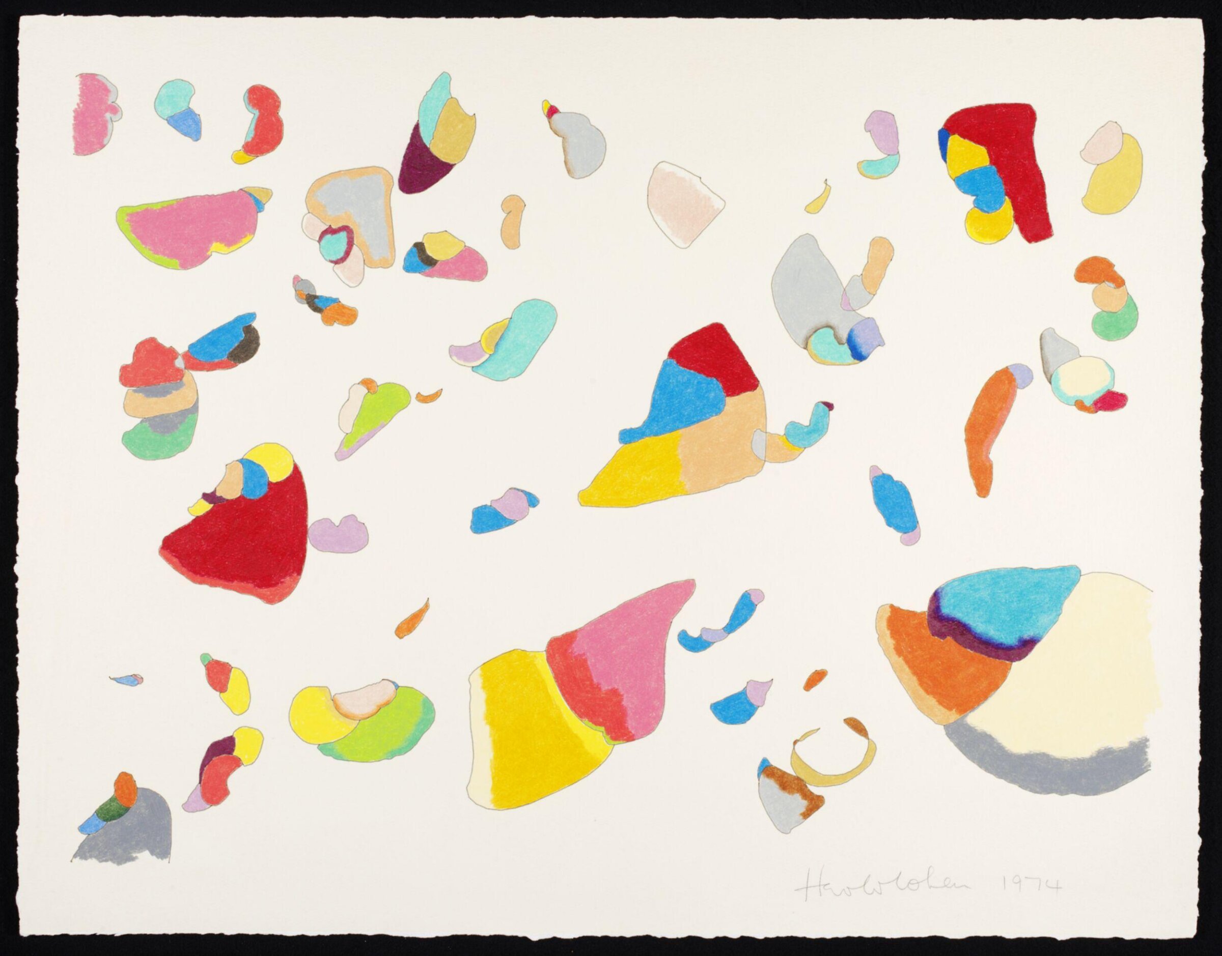 Drawing, Harold Cohen, 1974
