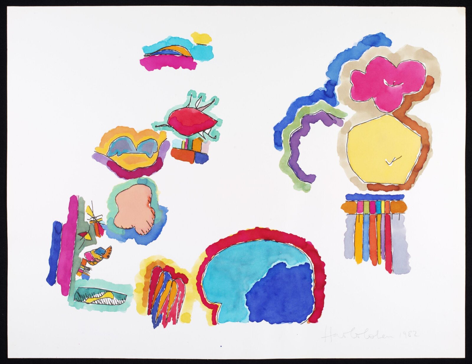 Amsterdam Suite, Harold Cohen, 1977