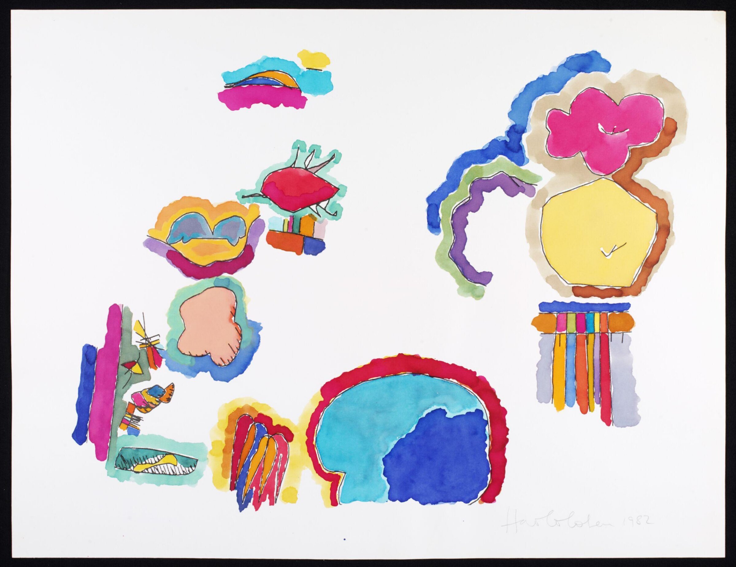 Amsterdam Suite, Harold Cohen, 1977