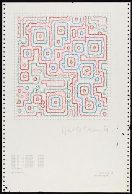 Untitled, Harold Cohen, 1969