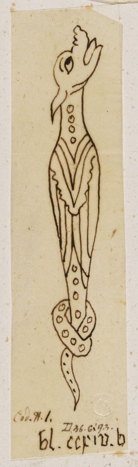 Illumination copied after medieval models, C. Barison, before 1893